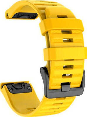 Силиконова каишка Ricardo Livigno 20mm, Yellow, QuickFit