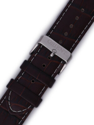 Кожена каишка Orient UDFFCS1 22mm (за модел FEU0B), кафява