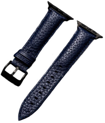 кожена каишка Ricardo (за Apple Watch 42/44/45/49mm), синя
