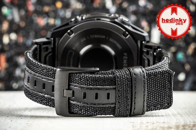 Найлонова каишка Ricardo Pozza 26mm, Black, QuickFit