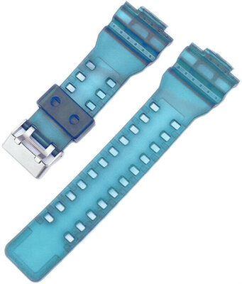 пластмасова каишка Ricardo Felino 16mm (за Casio G-Shock GA-100, GA-110, GD-120, GLS-100), синя
