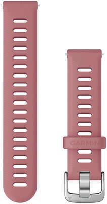 силиконова каишка Garmin 18mm (за Venu 2S, Vívoactive 4S, Vívomove 3S), розова, Quick Release, 010-11251-3H