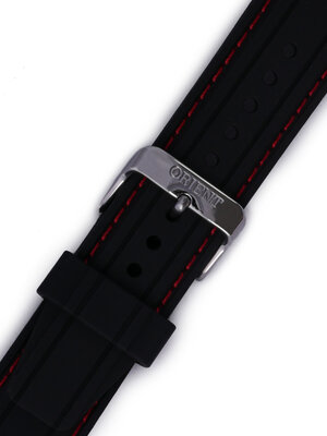 Силиконова каишка Orient VDFCKSW 22mm (за модел FUNG3), черна