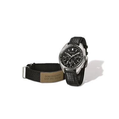 Bulova Lunar Pilot Quartz Chronograph 96B251 Special Edition (+ резервна каишка)