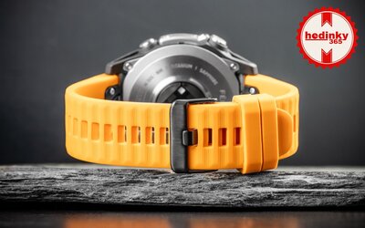 Силиконова каишка Ricardo Livigno 22mm, Orange, QuickFit