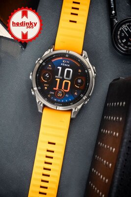 Силиконова каишка Ricardo Livigno 22mm, Orange, QuickFit