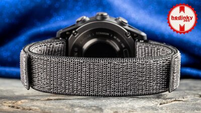 Найлонова каишка Ricardo Cortina 20mm, Gray, с провлачване