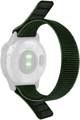 Найлонова каишка Ricardo Cortina 26mm, Green, провлечена