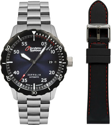 Zeppelin Eurofighter Automatic 7268M-3_SET (+ резервна силиконова каишка))