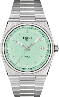 Tissot PRX Quartz T137.410.11.091.01 ( в цвят Tiffany Blue )