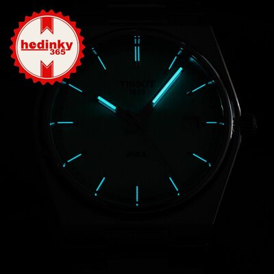 Tissot PRX Quartz T137.410.11.091.01 (в цвят Tiffany Blue)