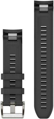 Силиконова каишка Garmin 22mm (за Garmin MARQ), черна, 010-13225-00