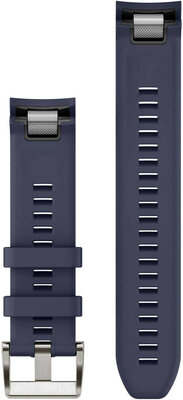 Силиконова каишка Garmin 22mm (за Garmin MARQ), синя V2, QuickFit, 010-13225-02