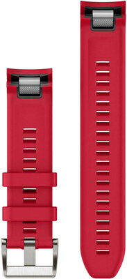 Силиконова каишка Garmin 22mm (за Garmin Fenix 8/7/6 (47mm), Epix 2 и др.), червена V2, QuickFit, 010-13225-03
