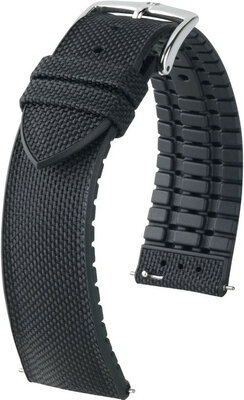 Черна каишка Hirsch Arne L 0925090050-2 (Premium rubber)