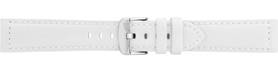Кожена каишка Morellato Capri 5761D82.017 M, бяла, рециклиран материал