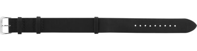 Кожена каишка Morellato Vintage 5764D75.019 M, черна, NATO