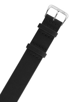 Черна кожена каишка Morellato Vintage 5764D75.019 M