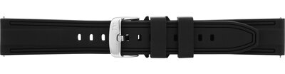 Силиконова каишка Morellato Brais 5755187.019 L, черна, Quick Release