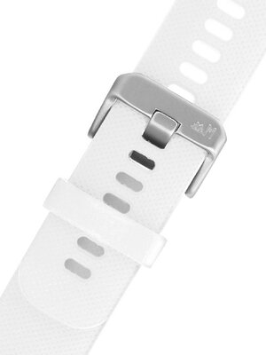Бяла силиконова каишка Morellato Byte 5654187.017 M