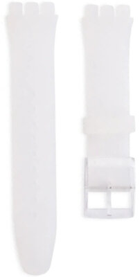 Унисекс полупрозрачна силиконова каишка за Swatch 19mm