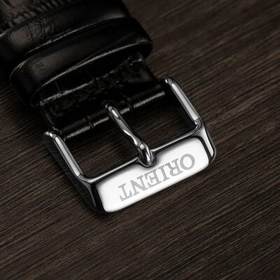 Кожена каишка Orient UDEVNSB 21mm (за модели AC00 Версия 1 и 2), черна