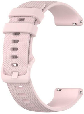 Каишка QuickRelease 20 мм, силиконова, розова, розова катарама (Garmin Venu, Venu Sq, Venu 2 plus и др.)