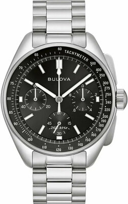 Bulova Lunar Pilot кварцов хронограф 96K111 (+ резервна кожена каишка)