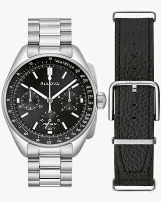Bulova Lunar Pilot Quartz Chronograph 96K111 (+ резервна каишка)
