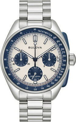 Bulova Lunar Pilot кварцов хронограф 98K112 (+ резервна каишка)