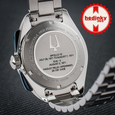 Bulova Lunar Pilot Quartz Chronograph 98K112 (+ резервна каишка)