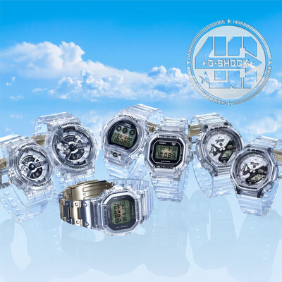 Casio G-Shock Original DW-6940RX-7ER 40th Anniversary Clear Remix