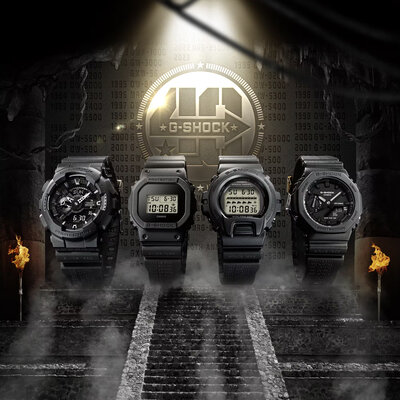 Casio G-Shock Original GA-2140RE-1AER 40th Anniversary REMASTER BLACK