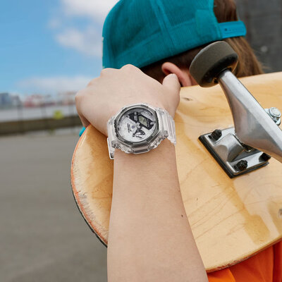 Casio G-Shock Original GA-2140RX-7AER 40th Anniversary Clear Remix