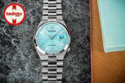 Citizen Elegant Tsuyosa Automatic NJ0151-88M (в цвят Tiffany Blue)