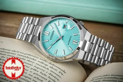 Citizen Elegant Tsuyosa Automatic NJ0151-88M (в цвят Tiffany Blue)