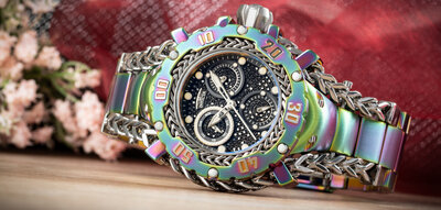 Invicta Gladiator Quartz 43mm 41131 (138 диаманта)