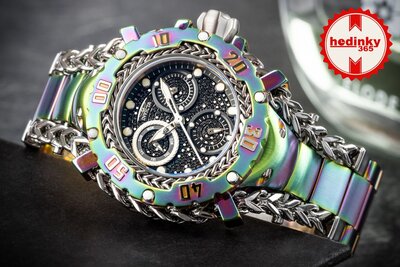 Invicta Gladiator Quartz 43mm 41131 (138 диаманта)