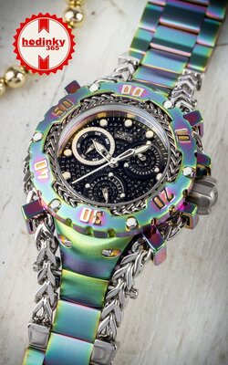 Invicta Gladiator Quartz 43mm 41131 (138 диаманта)
