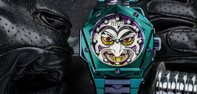 Invicta DC Comics Quartz 54mm 44461 Joker Limited Edition 4000pcs