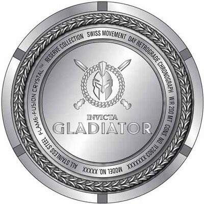 Invicta Gladiator Reserve Quartz 58mm 36891