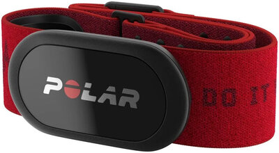 Сензор за гърди TF H10 Beat на Polar с размер. M-XXL червено