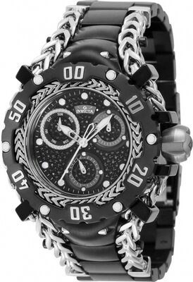 Invicta Gladiator Quartz 43mm 41121 (138 диаманта)