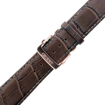 кожена каишка Orient UL015012P0 22mm (за модел RA-AK00), кафяв