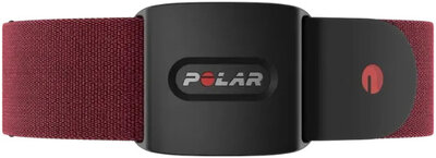 Оптичен сензор за сърдечна честота Polar Verity Sense, червен, размер S-L