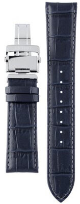 Кожена каишка Orient UL009012J0 21mm (за модел RA-AS00), син