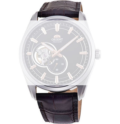 Кожена каишка Orient UL014012J0 22mm (за модел RA-AR00), кафяв