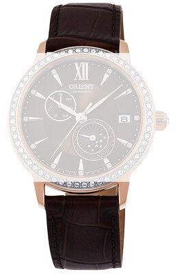 Кожена каишка Orient UL028012P0 18mm (за модел RA-AK000), кафяв