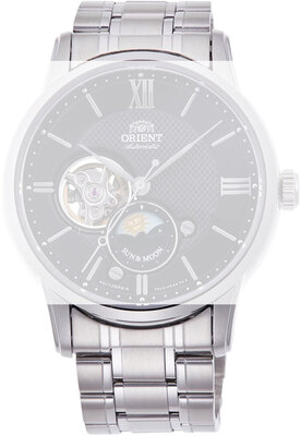 Верижка от неръждаема стомана Orient UM010111J0 21mm (за модел RA-AS00), сребрист