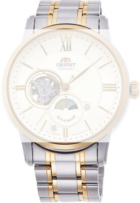 Верижка от неръждаема стомана Orient UM010111Z0 21mm (за модел RA-AS00), двуцветен
